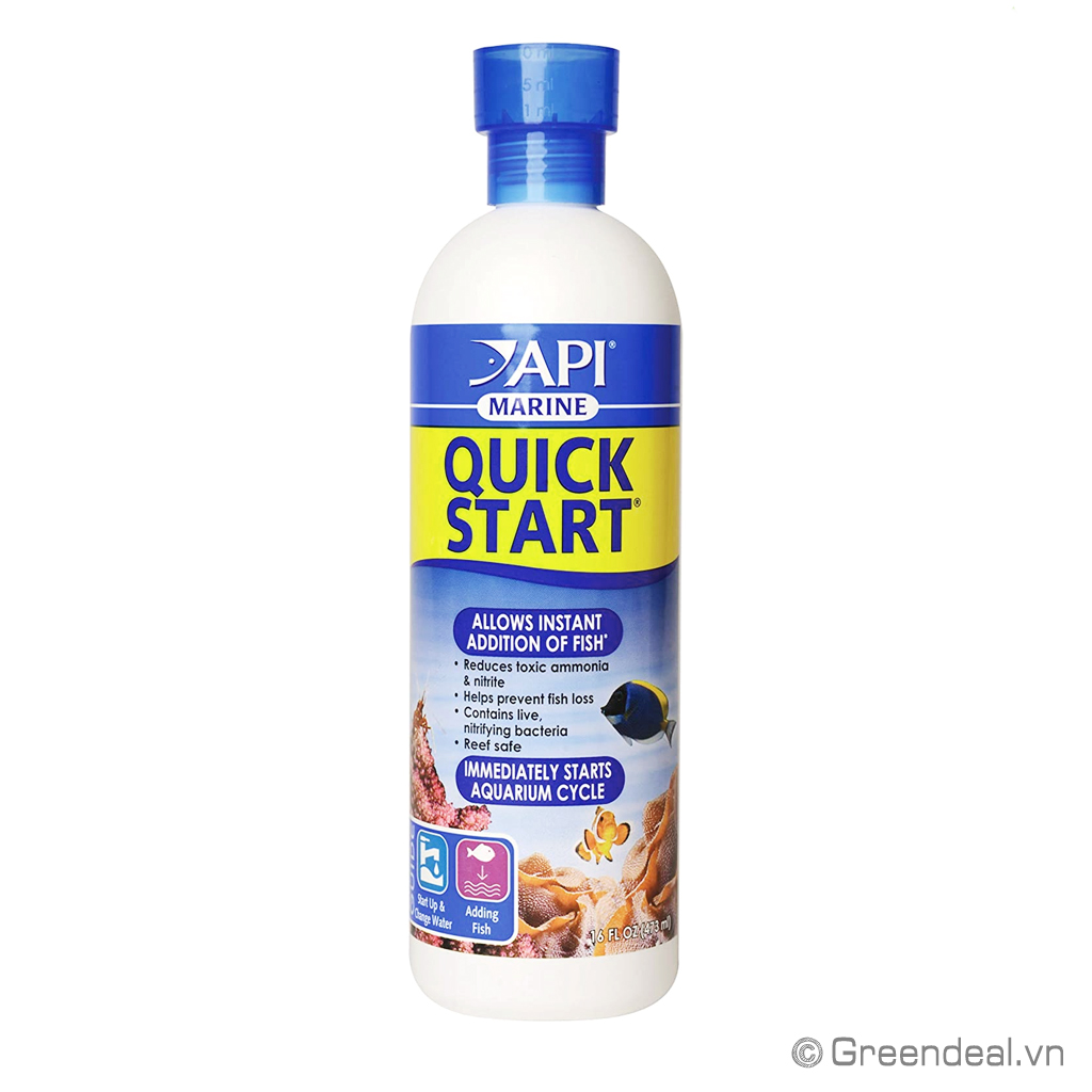 Api Marine API - Marine Quick Start | Vi sinh xứ lý nước cho hồ cá biển | GREENDEAL.VN