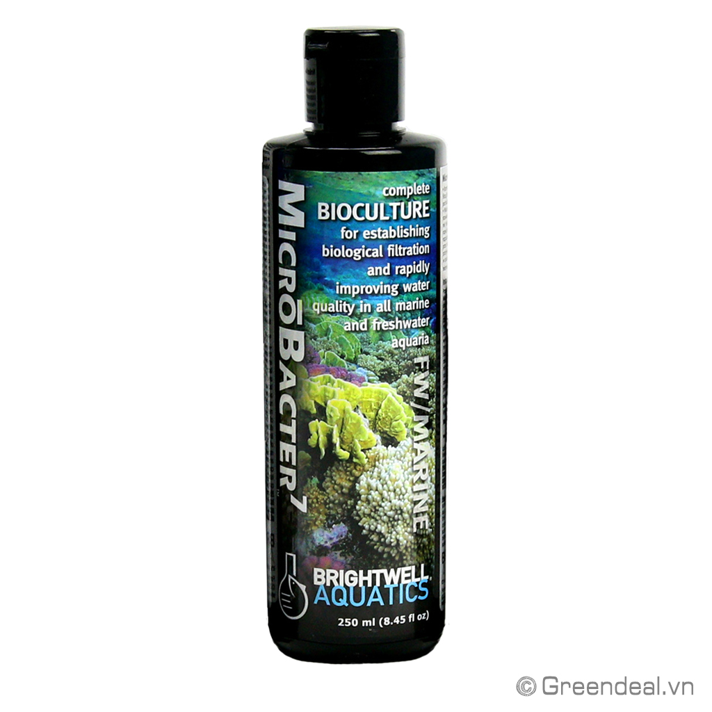 Microbacter Razor BRIGHTWELL AQUATICS - MicroBacter 7 | Vi sinh khử Nitơ, PO4 hồ cá biển ...