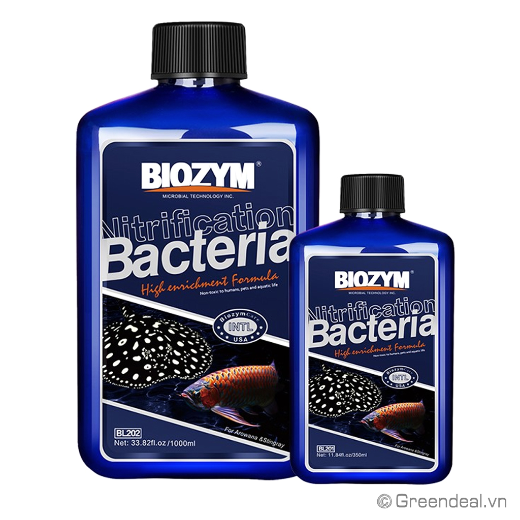 BIOZYM - Nitrifying Bacteria (Arowana & Stingray) | Vi sinh cho cá Rồng ...