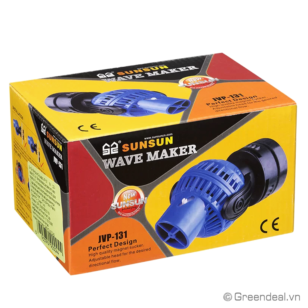 SUNSUN - Wave Maker (JVP-131) | Bơm thổi luồng tạo sóng hồ cá biển