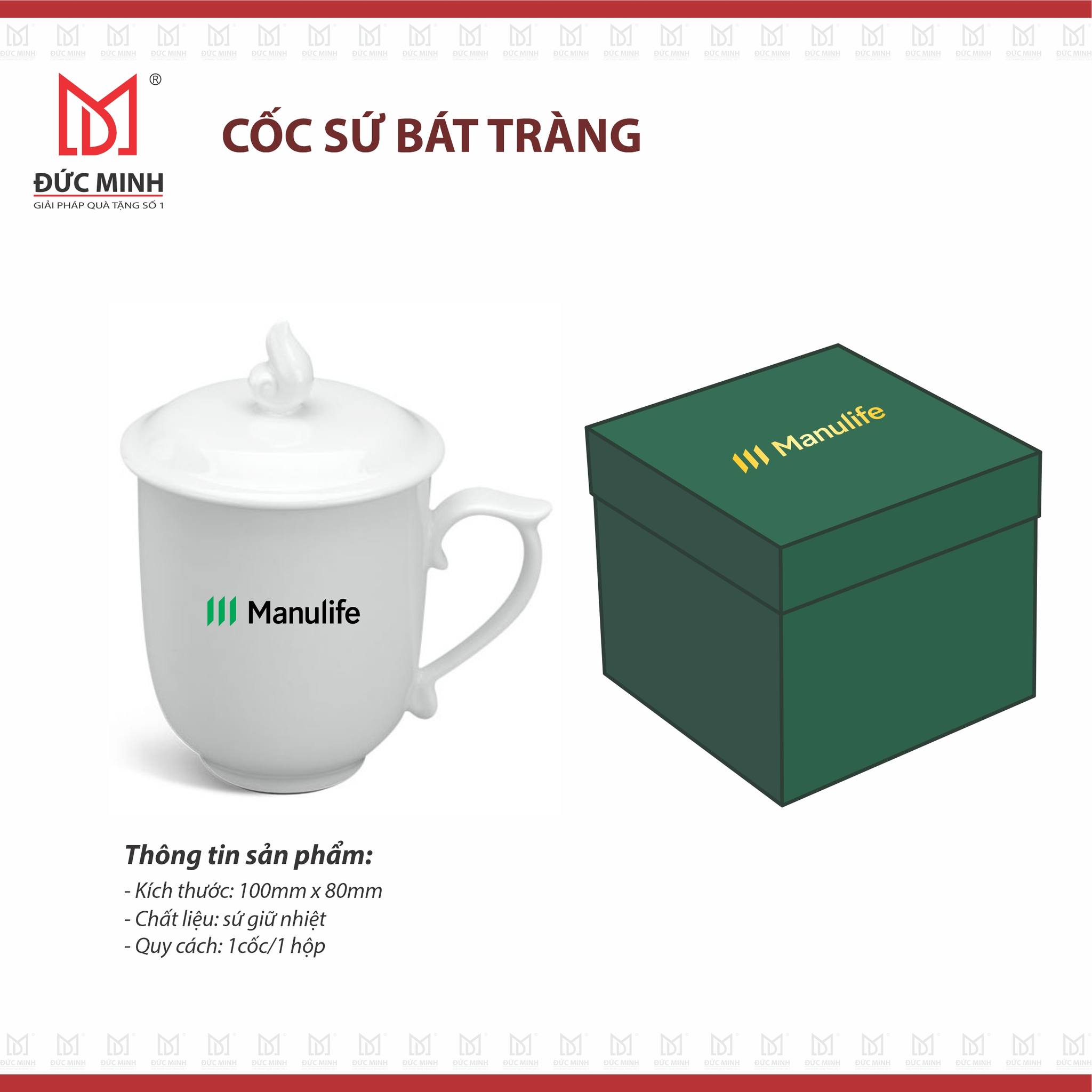 Cốc sứ Bát Tràng 2