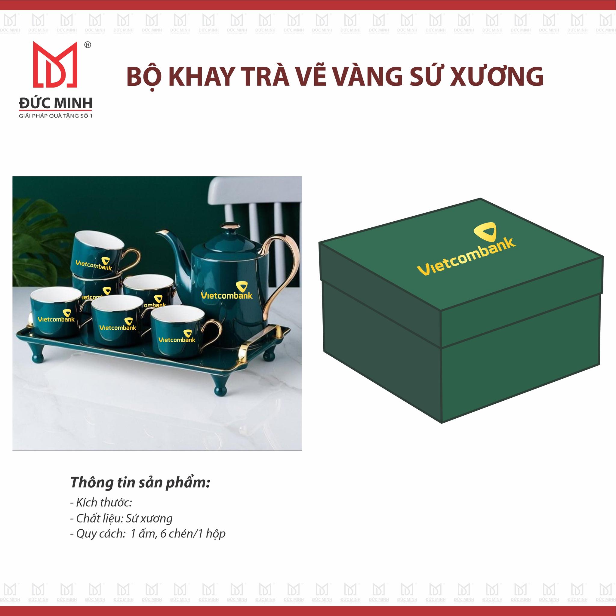 Bộ ấm chén sứ xương