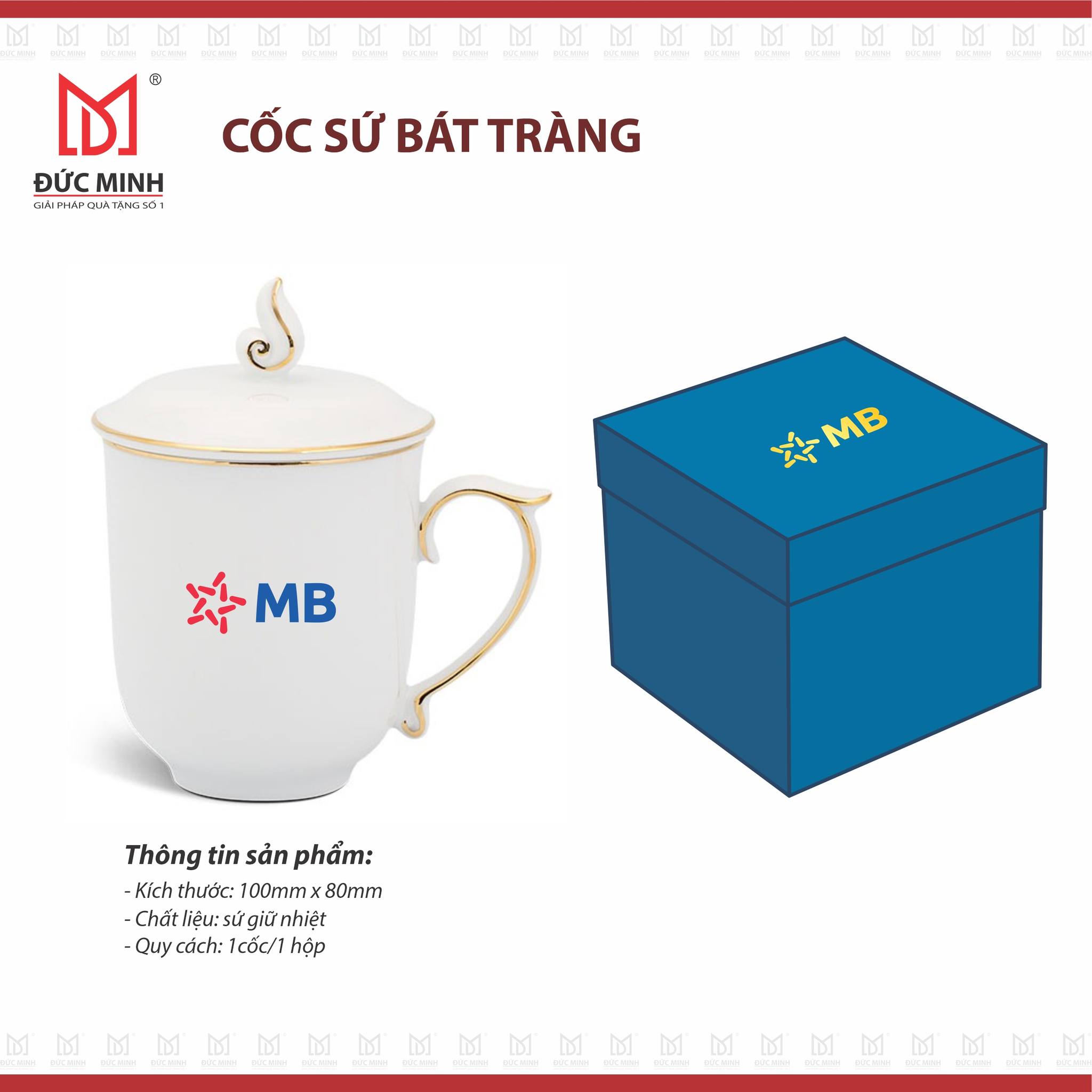 Cốc sứ Bát Tràng 3