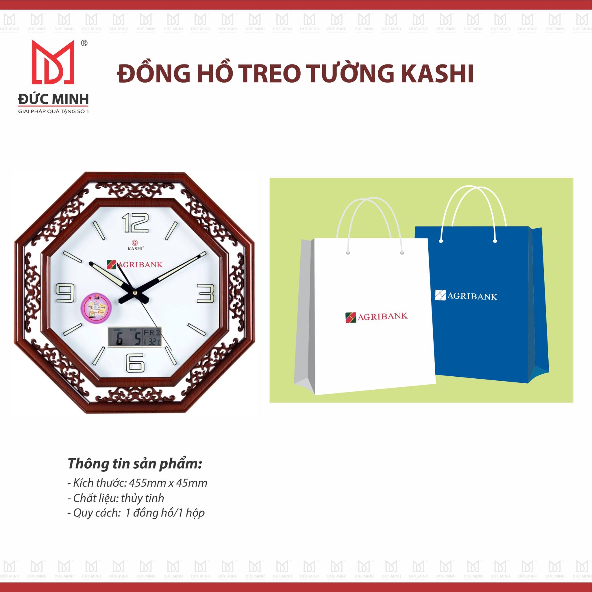 Đồng hồ treo tường kashi 2