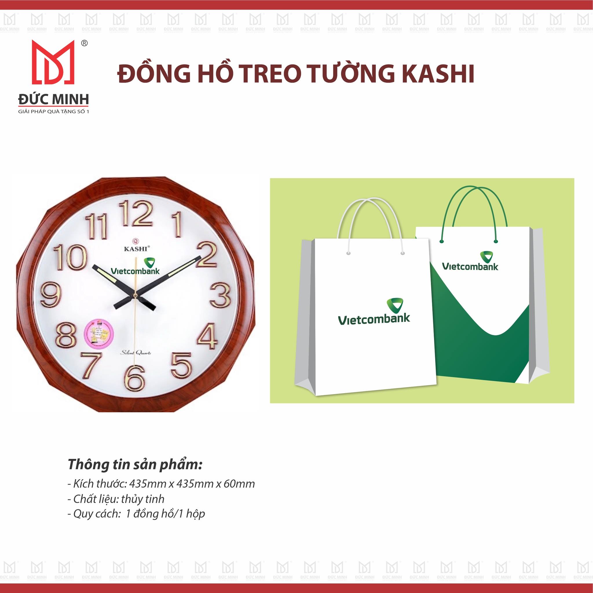 Đồng hồ treo tường kashi 4