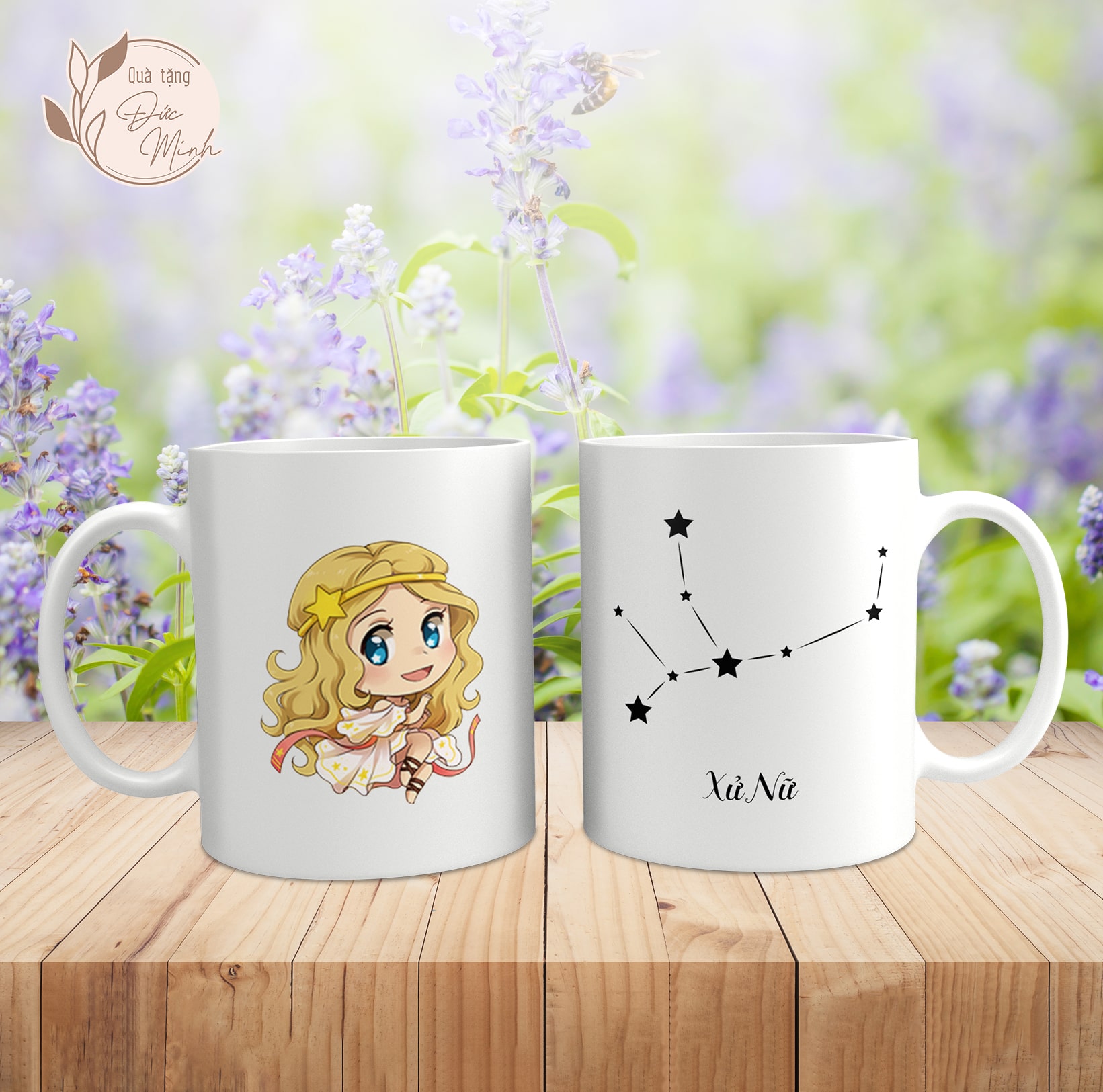 Cốc sứ in hinh cung hoàng đạo