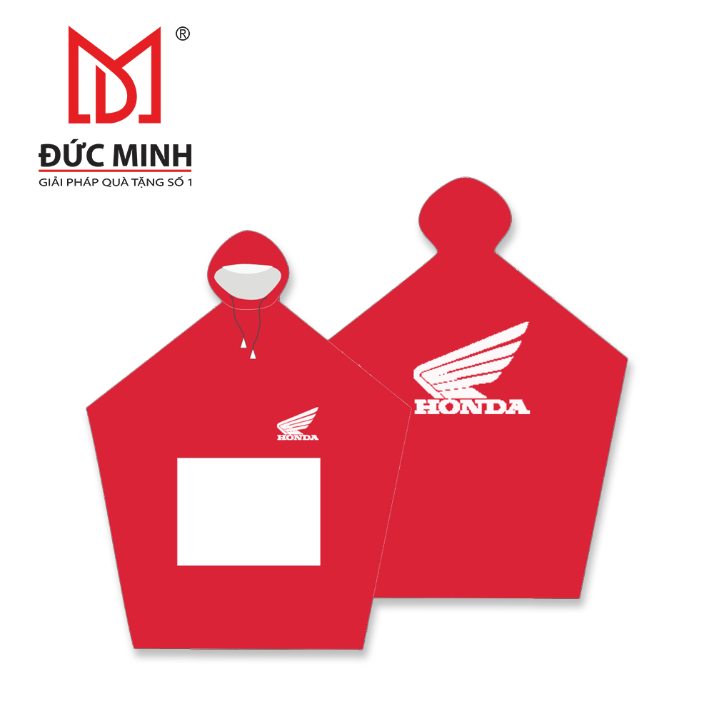 Quà tặng áo mưa in logo