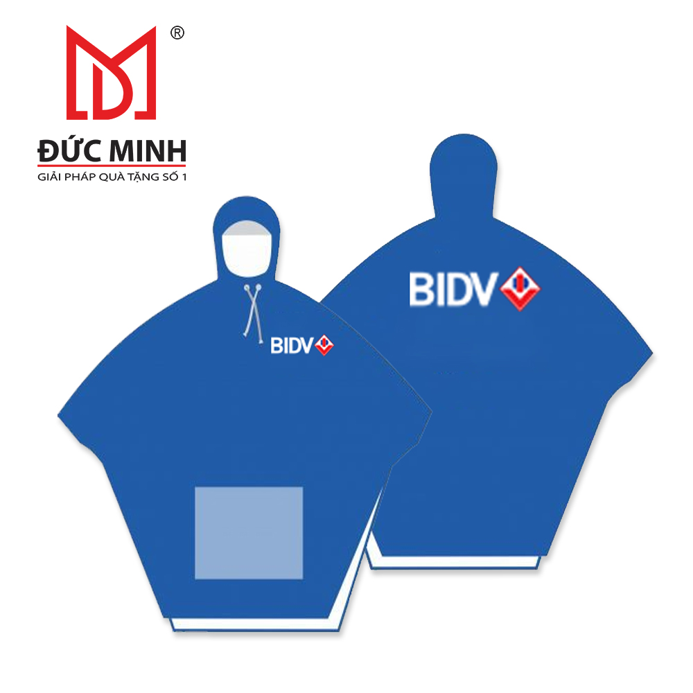 Quà tặng áo mưa in logo