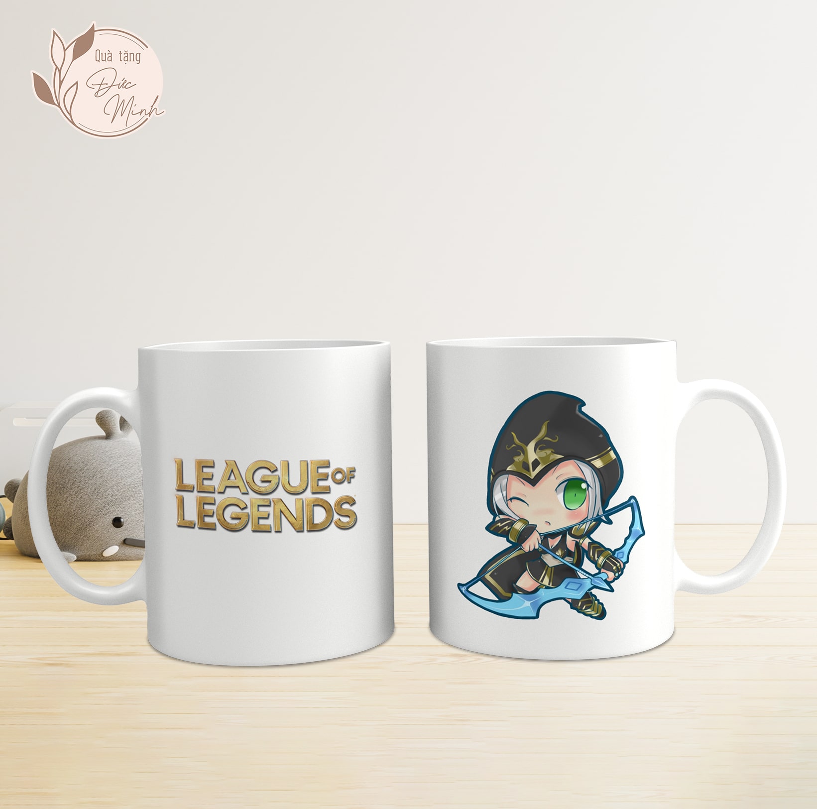 Cốc sứ in hình nhân vật game Liên Minh Huyền Thoại