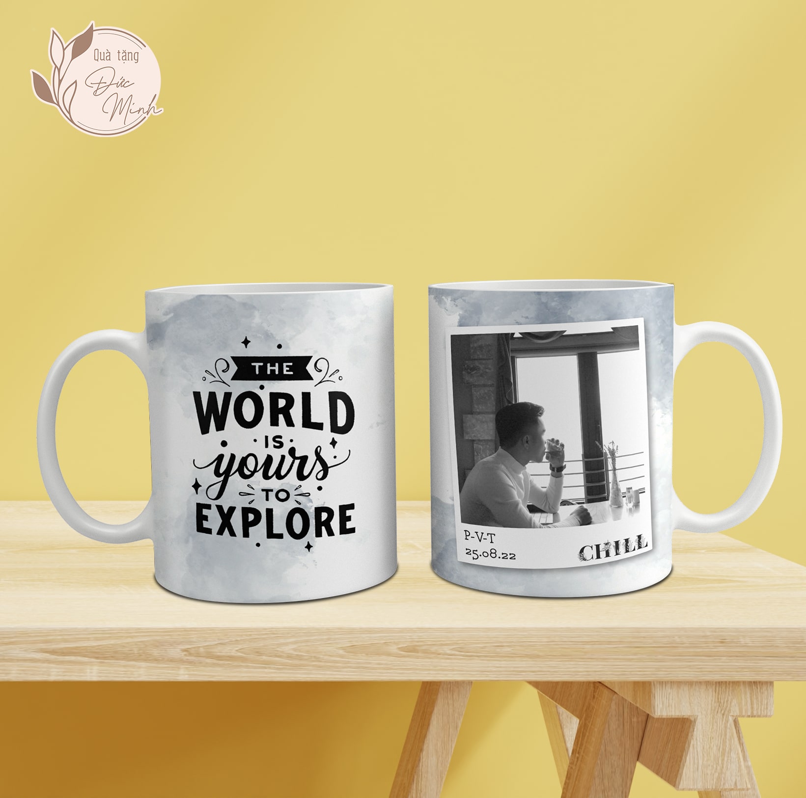 Cốc sứ in theo yêu cầu