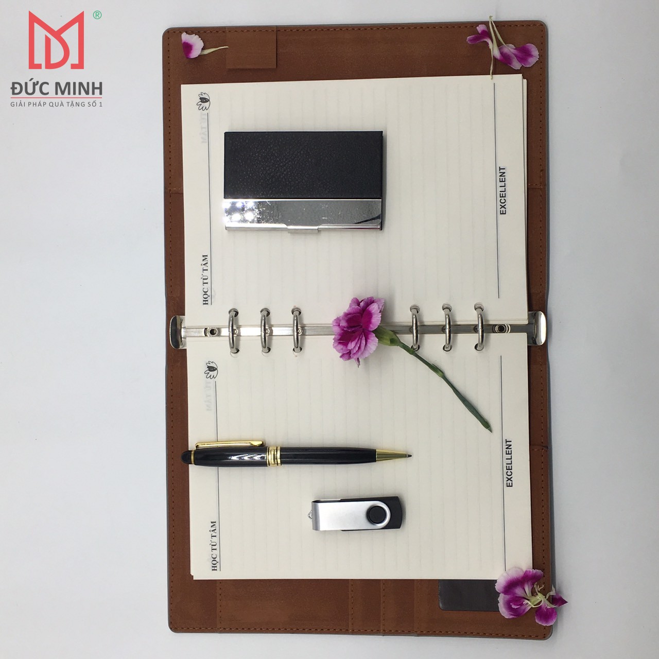 Quà tặng Sổ Da, Bút Ký, Usb