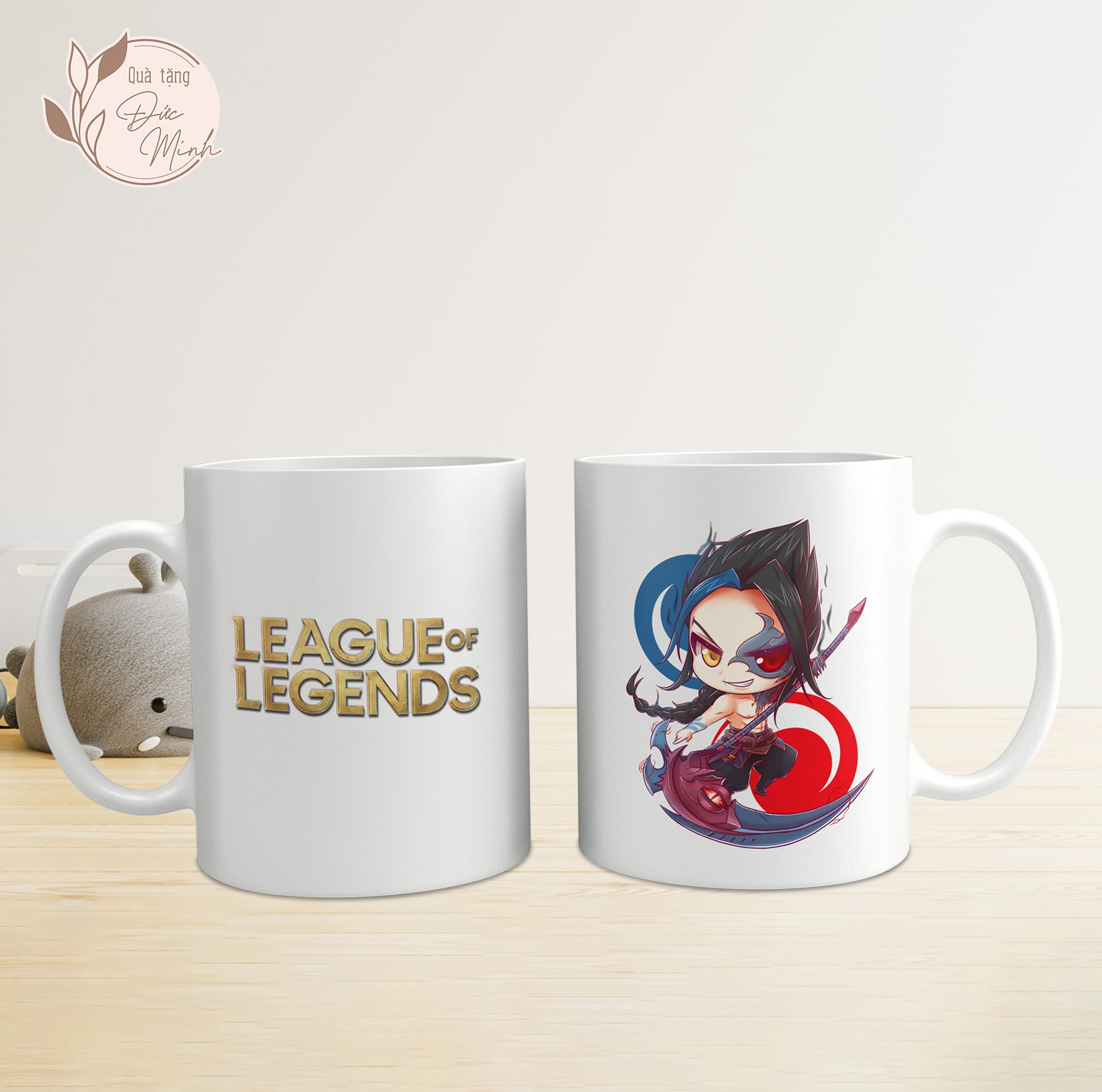 Cốc sứ in hình nhân vật game Liên Minh Huyền Thoại