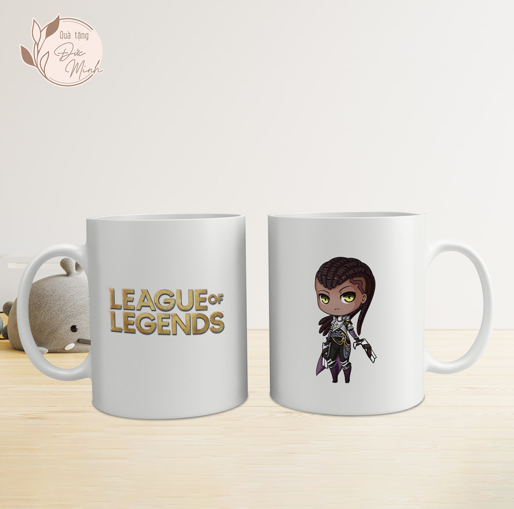 Cốc sứ in hình nhân vật game Liên Minh Huyền Thoại