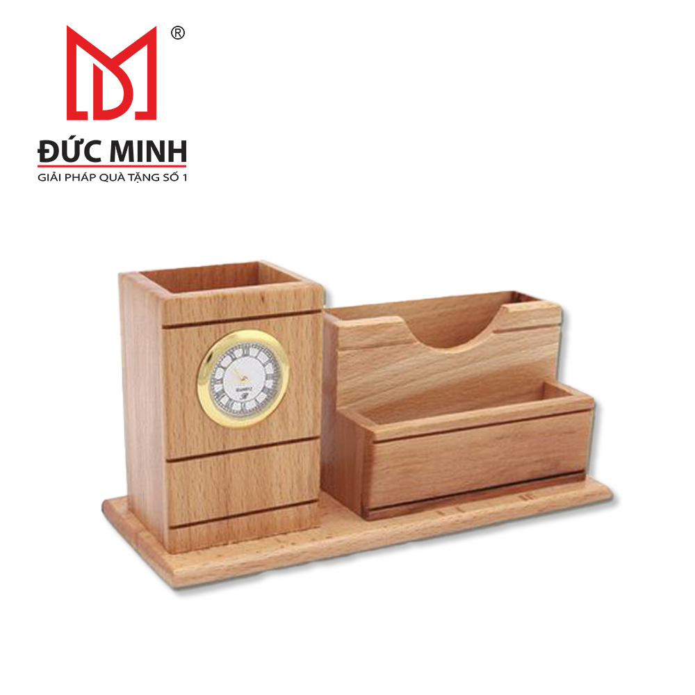 Quà tặng ống bút gỗ 4402
