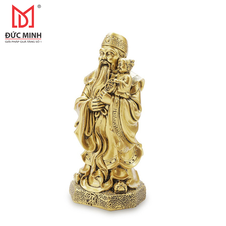Tượng 3 ông Phúc, Lộc, Thọ cao 31cm