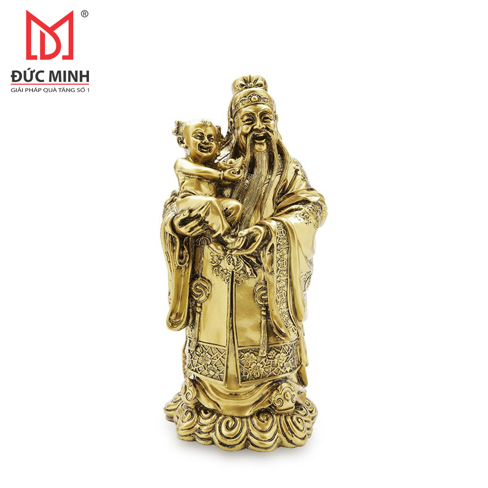 Tượng 3 ông Phúc, Lộc, Thọ cao 39cm