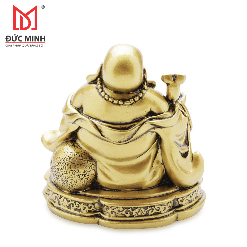 Tượng Phật Di Lặc cầm gậy như ý