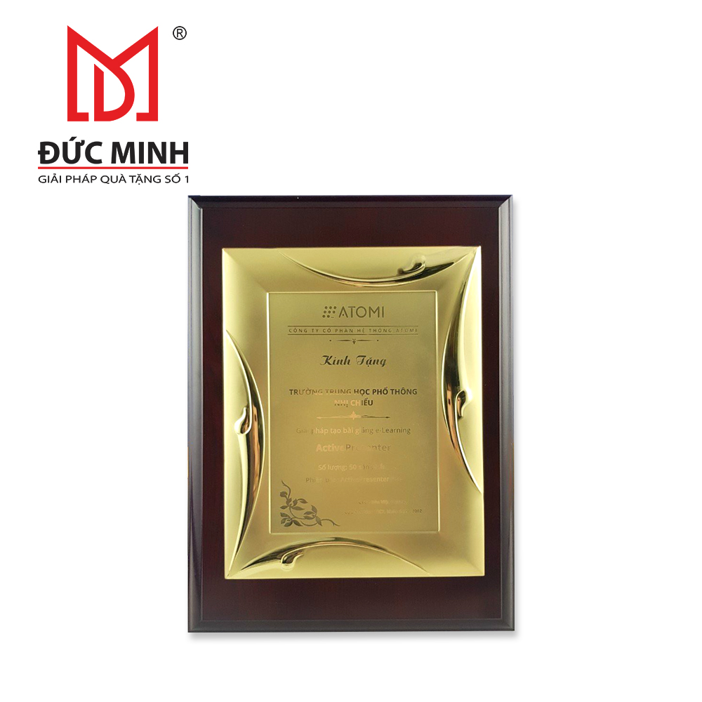 Bảng Vinh Danh Gỗ Đồng 2702