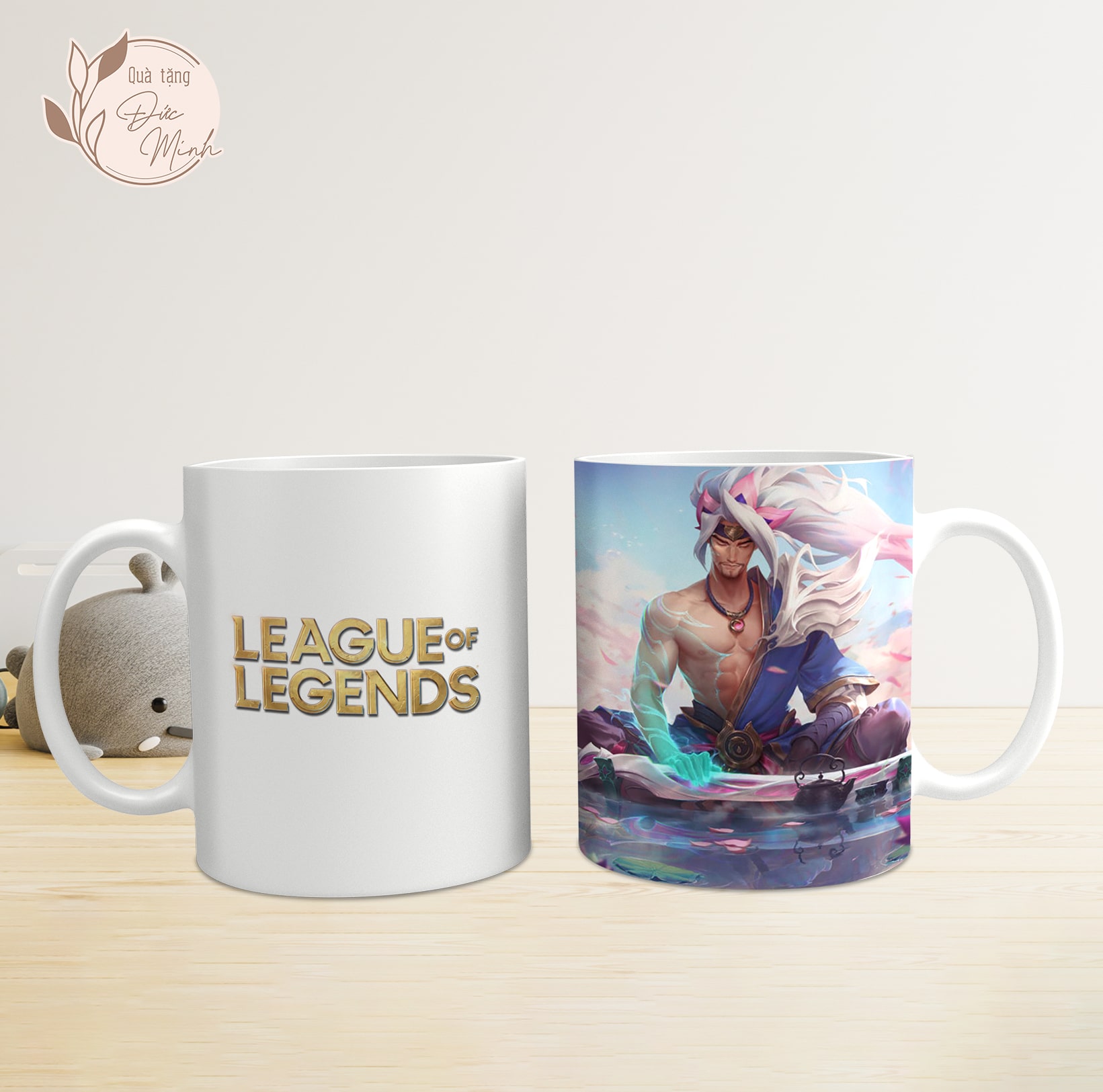 Cốc sứ in hình nhân vật game Liên Minh Huyền Thoại