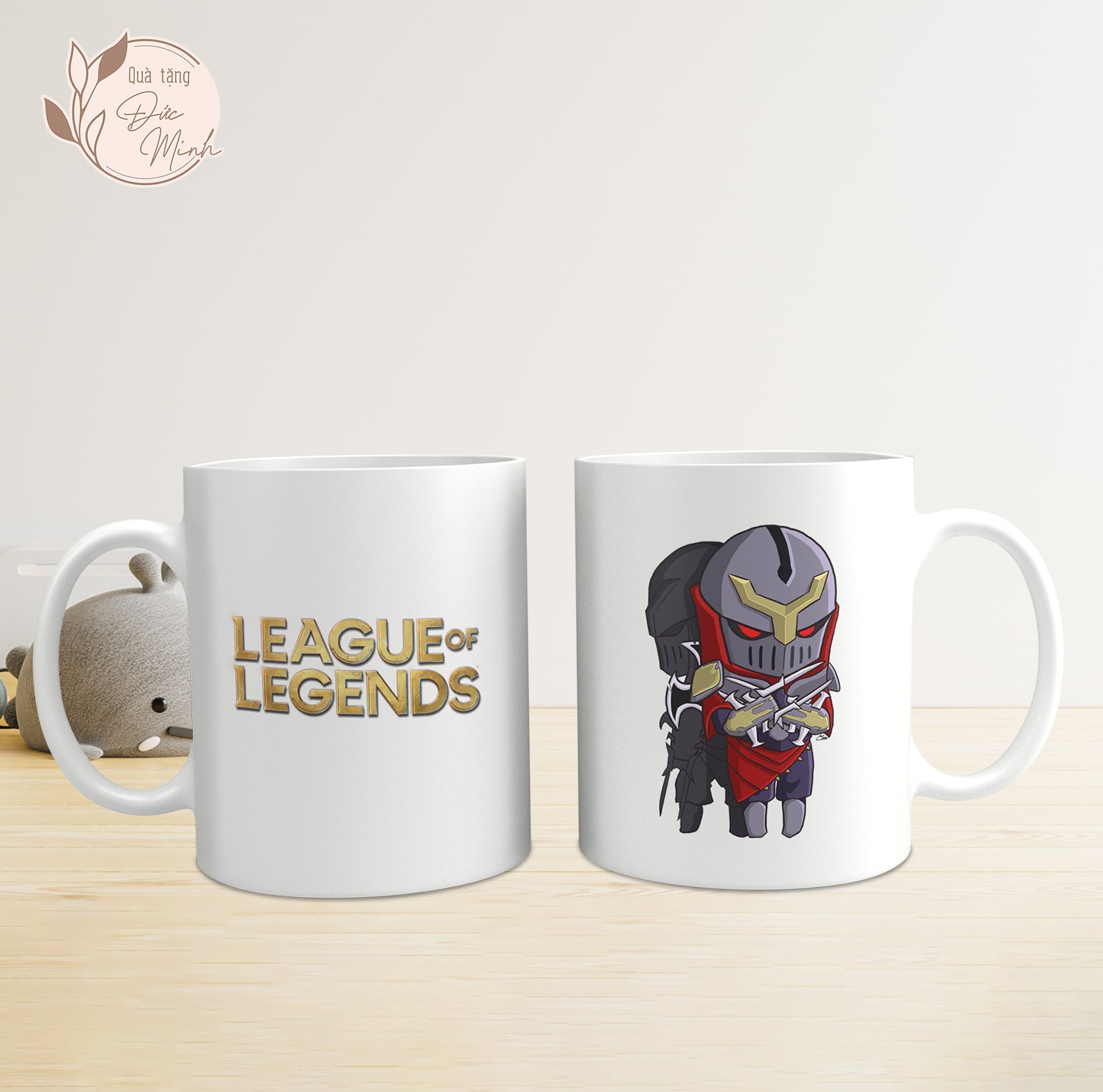 Cốc sứ in hình nhân vật game Liên Minh Huyền Thoại