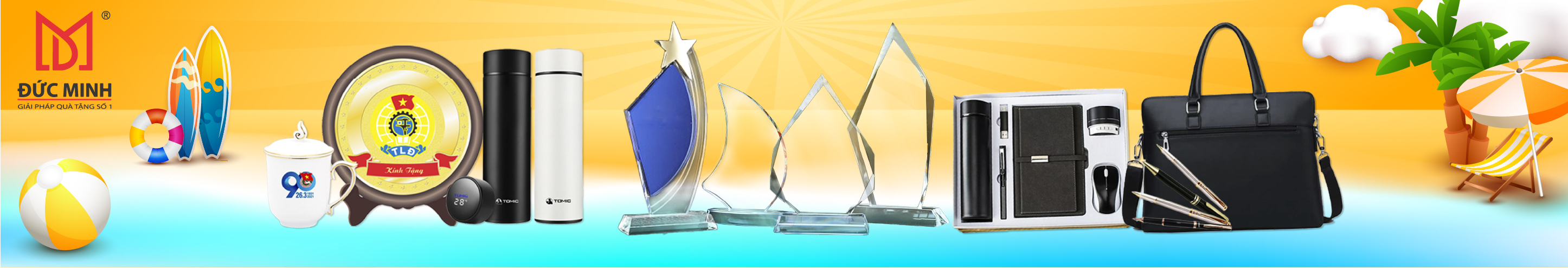 banner qua tang duc minh