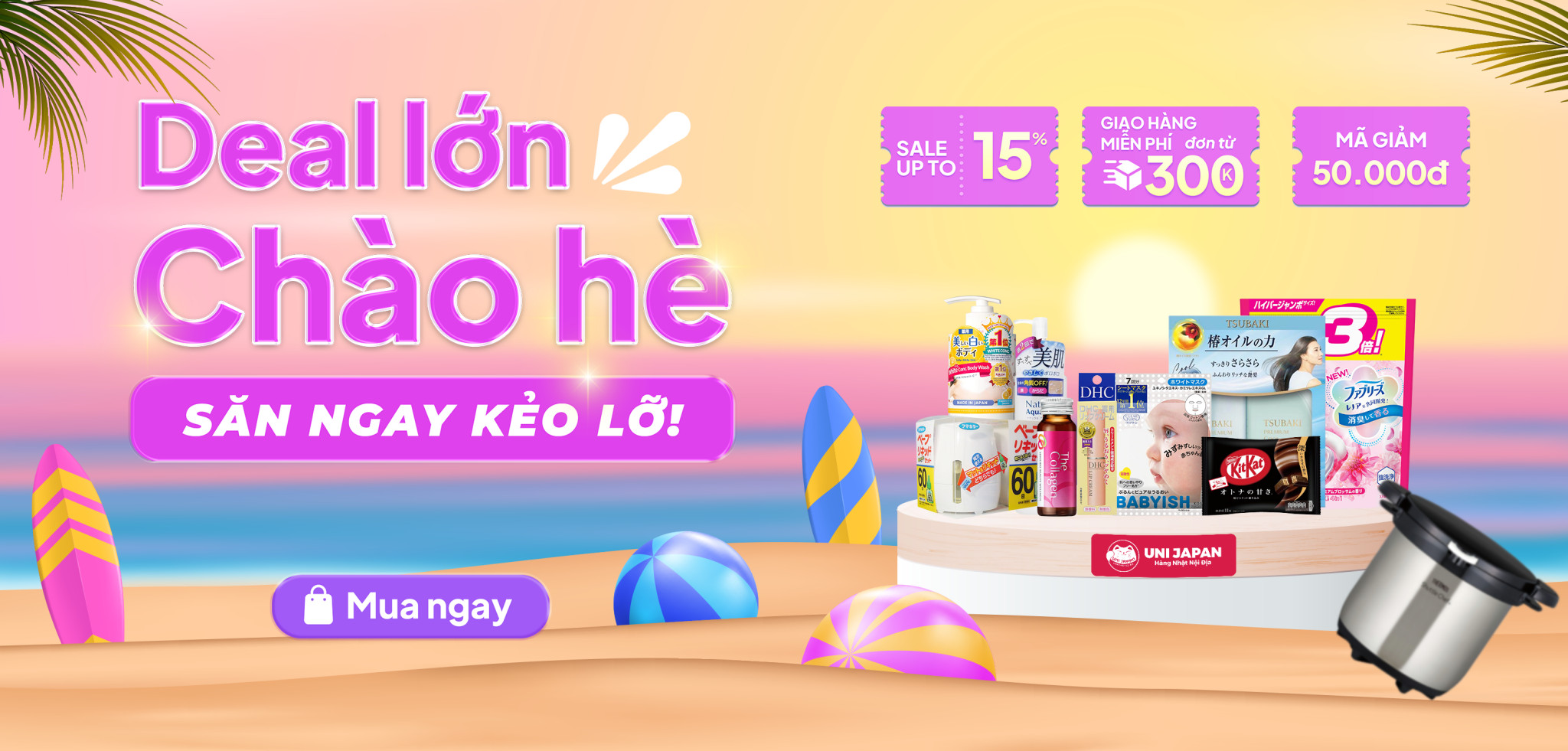 DEAL LỚN CHÀO HÈ >> SĂN NGAY KẺO LỠ!