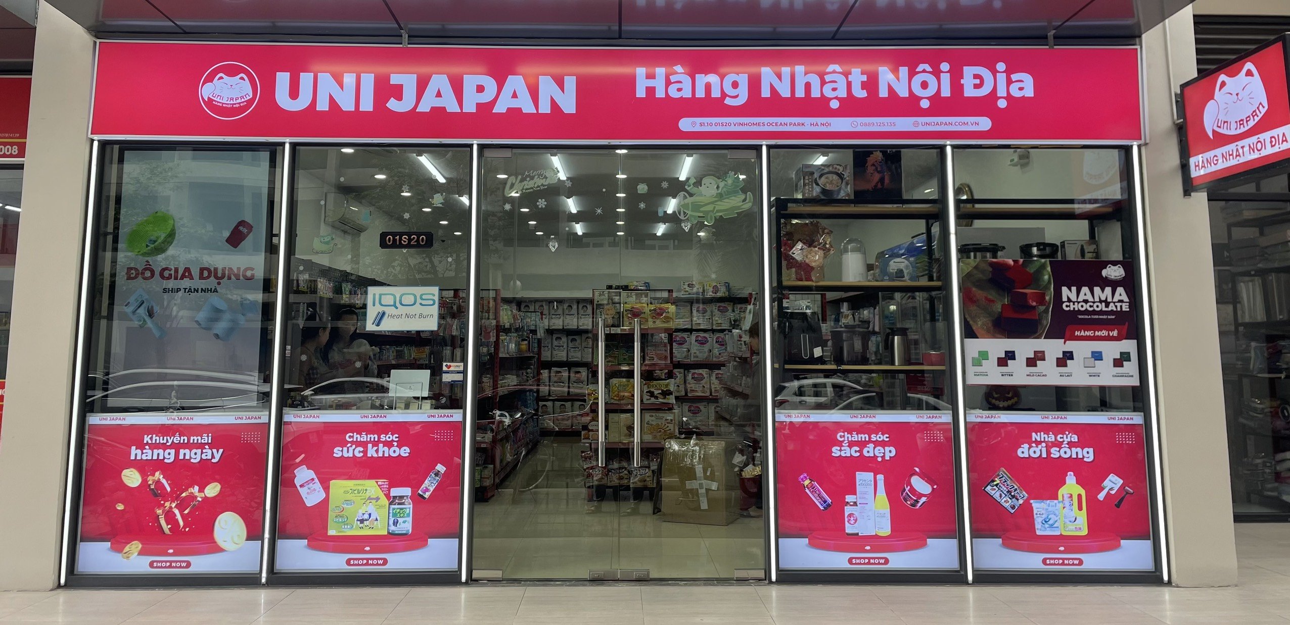 Mua hàng nhật nội địa ở Vinhomes Ocean Park Hà Nội.