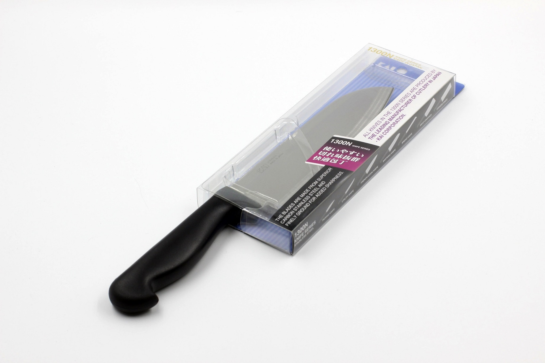 Dao thái nhà bếp lưỡi nhọn, bản to Sê ri 1300N KAI