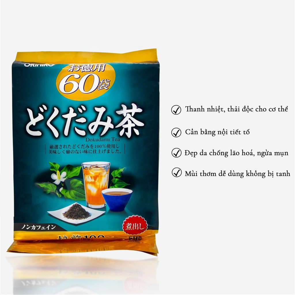 4. Cách sử dụng trà diếp cá Orihiro hiệu quả