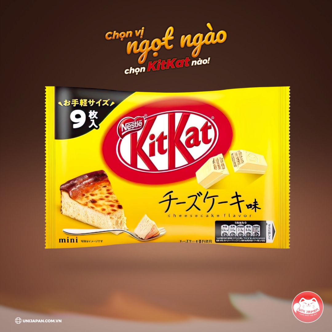 Bánh Kitkat mini vị Cheesecake