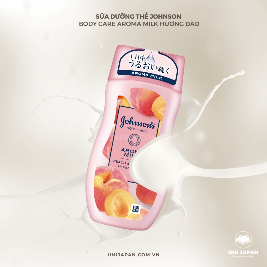 Sữa dưỡng thể body Aroma milk - đào