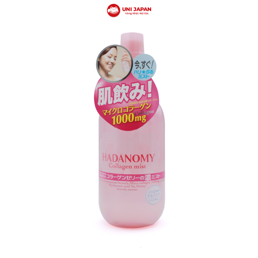 Xịt khoáng Collagen Hadanomy 250ml