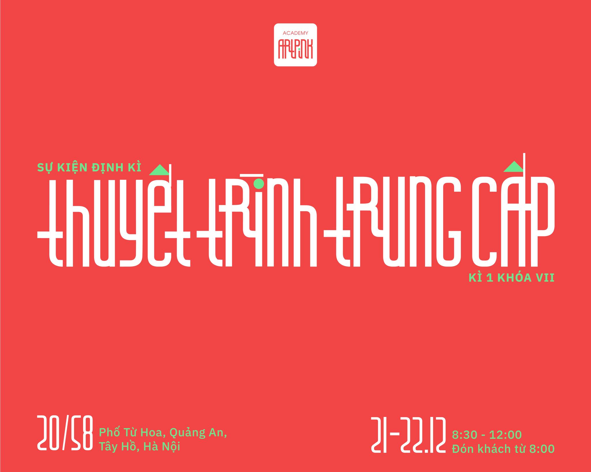 THƯ MỜI THAM DỰ 🎄 THUYẾT TRÌNH TÁC PHẨM KỲ I KHÓA VII | HỆ TRUNG CẤP 🎄