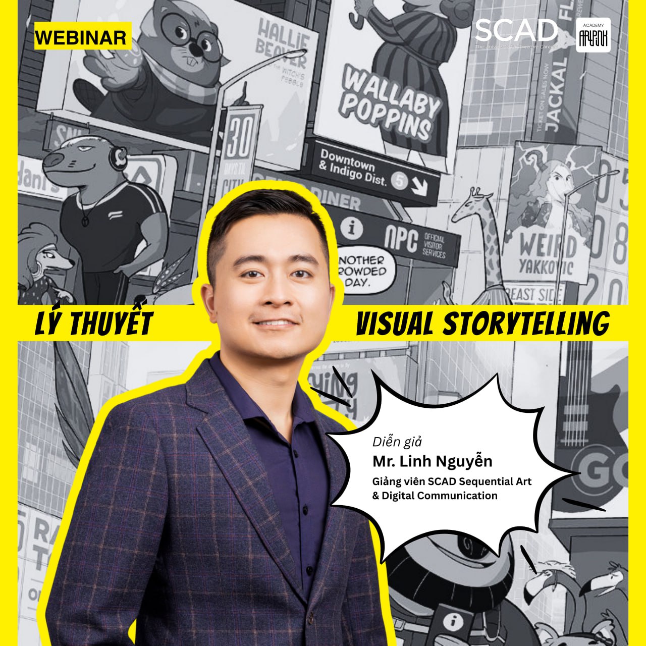 ARTPINK x SCAD (US) | WEBINAR LÝ THUYẾT VISUAL STORYTELLING (KỂ CHUYỆN BẰNG HÌNH)