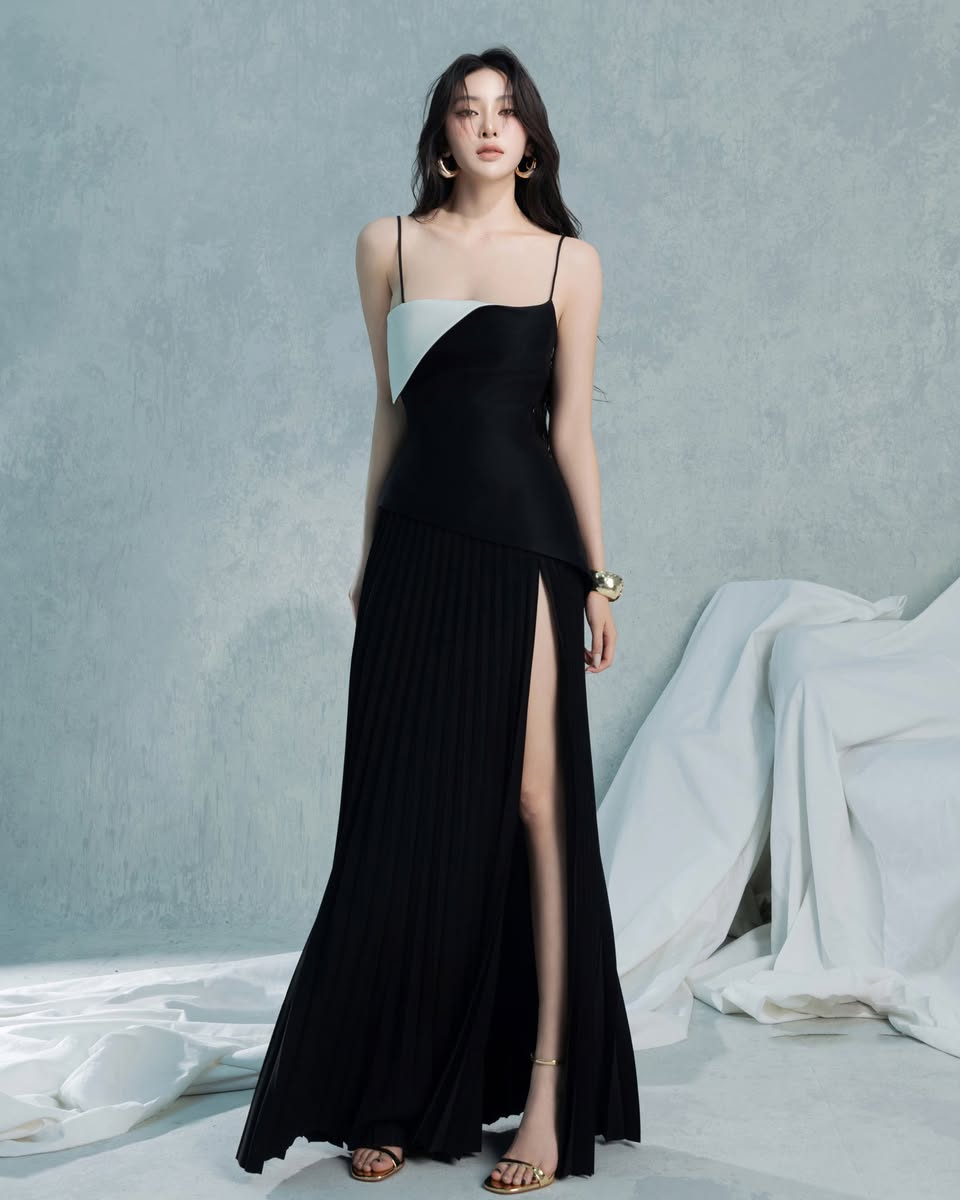 Cách chọn đầm 2 dây phù hợp với dáng người-2007 clothing