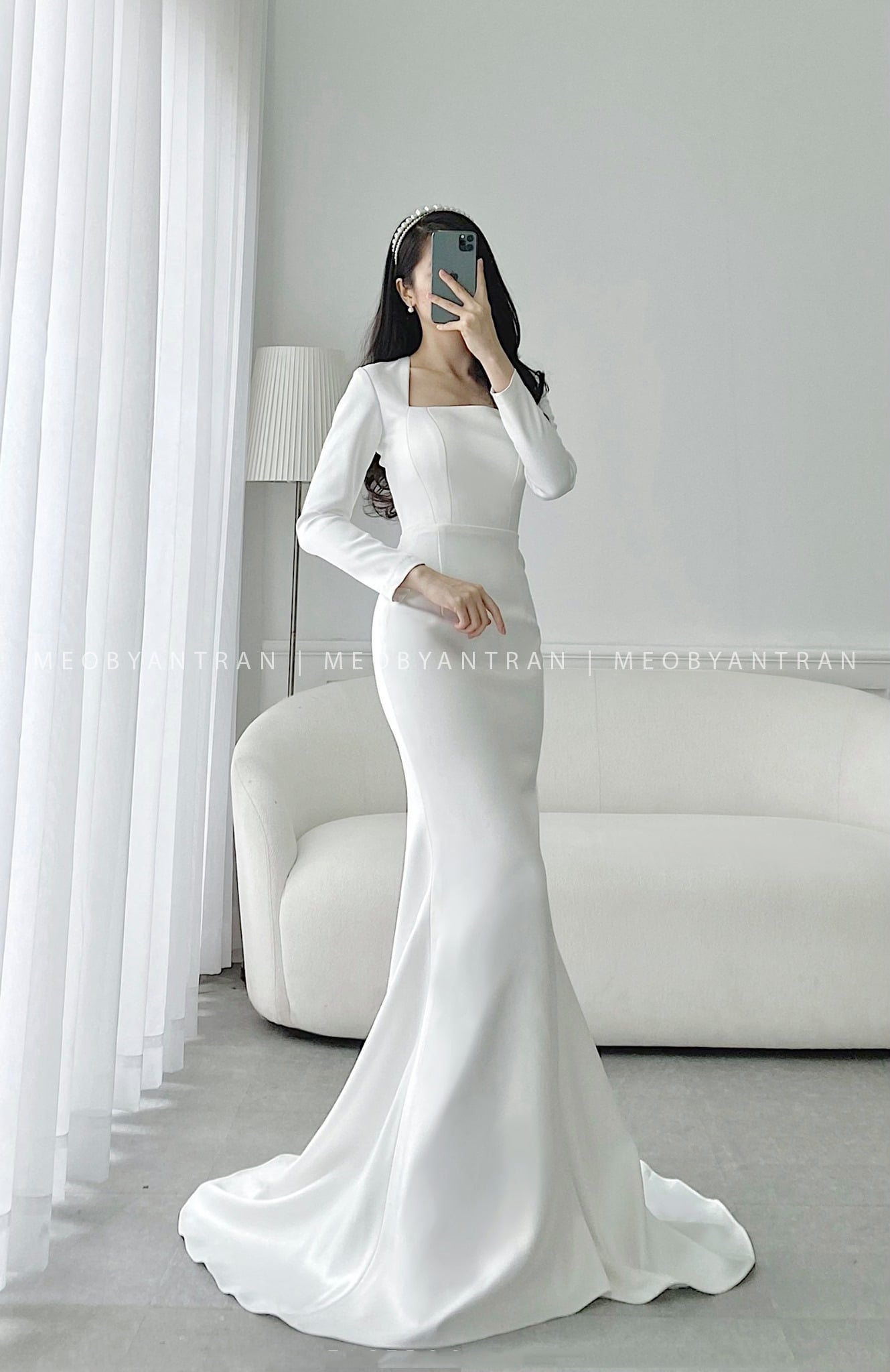 Váy cưới đuôi cá: Váy cưới cho cô dâu thân hình đẹp