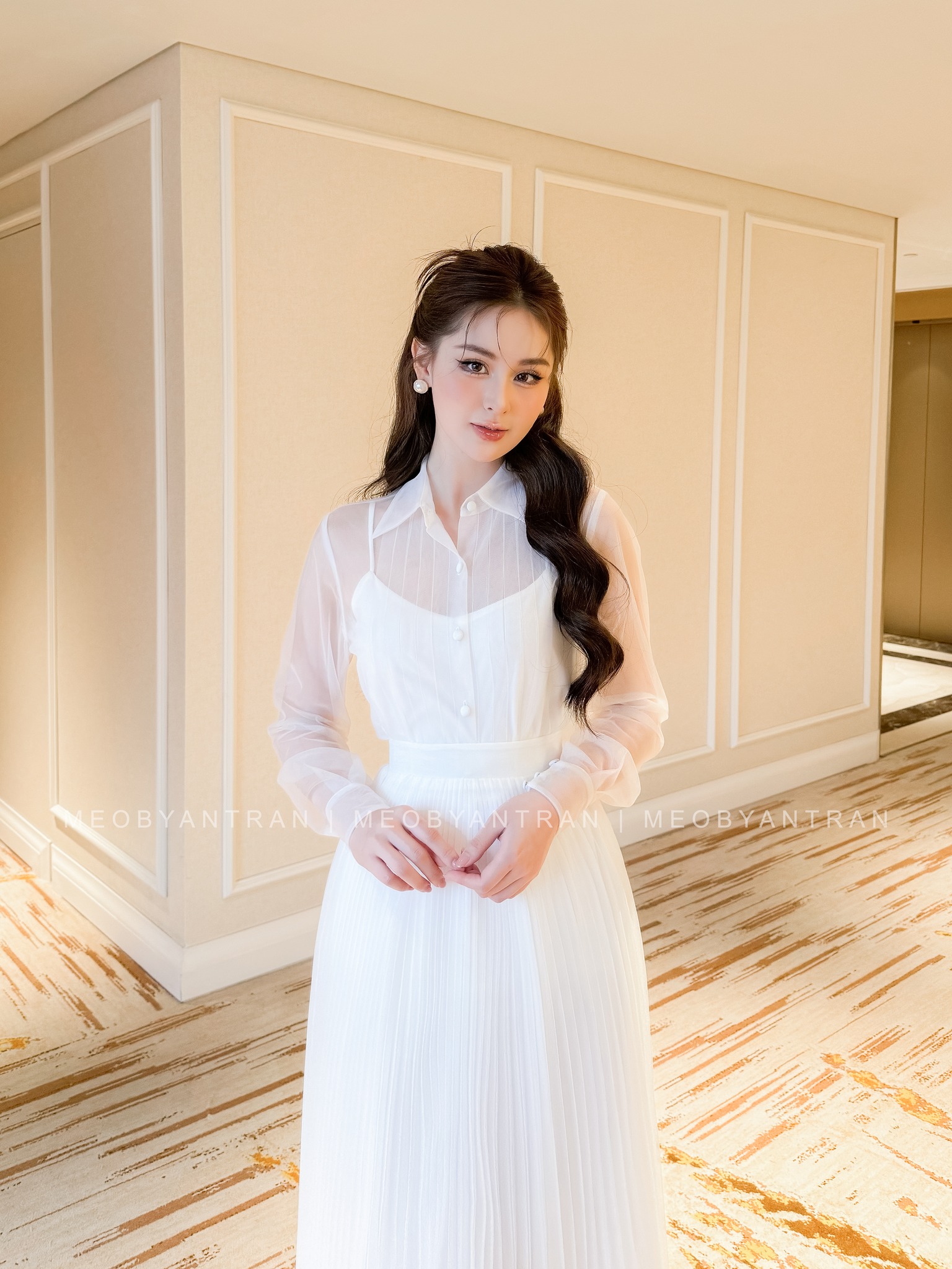 CV002 Chân váy xòe nhún bèo Ulzzang xinh xắn (có quần lót) hai màu trắng  đen, Đầm ngắn công chúa tiểu thư bánh bèo cute - Chân váy | ThờiTrangNữ.vn