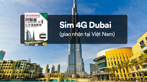 Sim DU Lịch Dubai