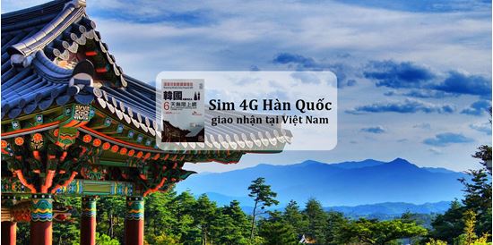 Sim Du Lịch Hàn Quốc