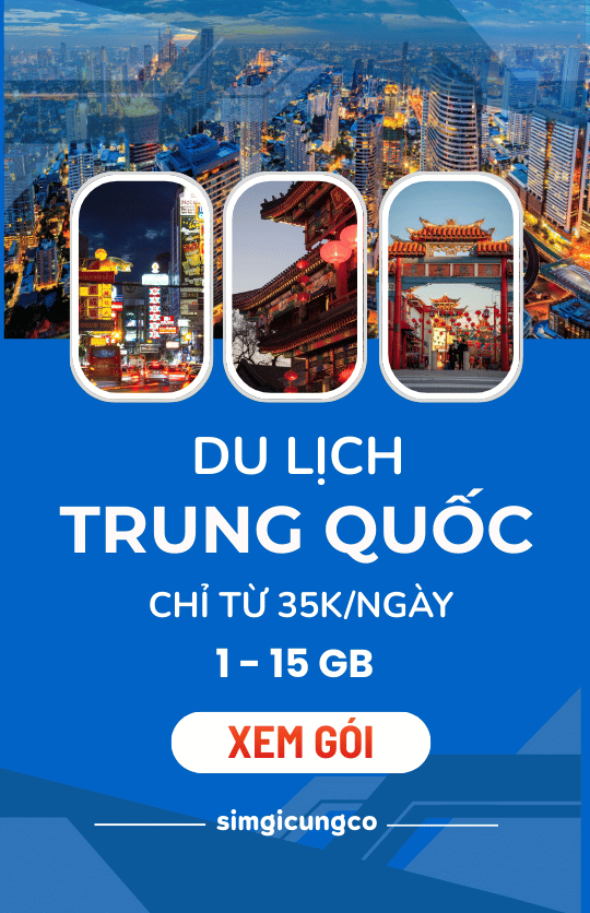 Sim Du Lịch Trung Quốc 