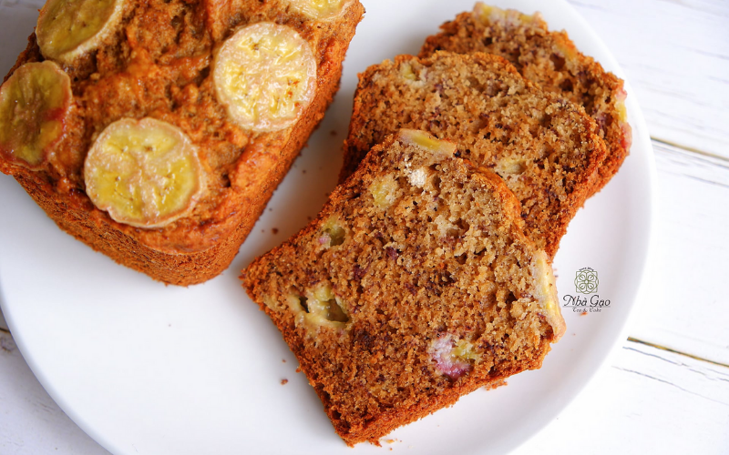Cách Làm Bánh Chuối Healthy Bằng Nồi Chiên Không Dầu