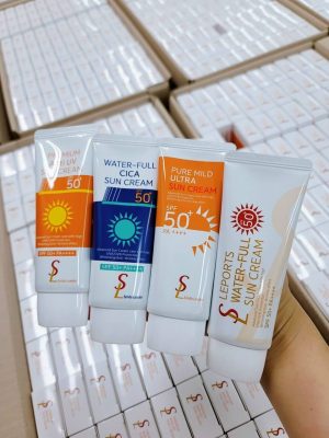 Kem Chống Nắng Smile Leader Water-Full CiCa Sun Cream Ngừa Mụn SPF 50+