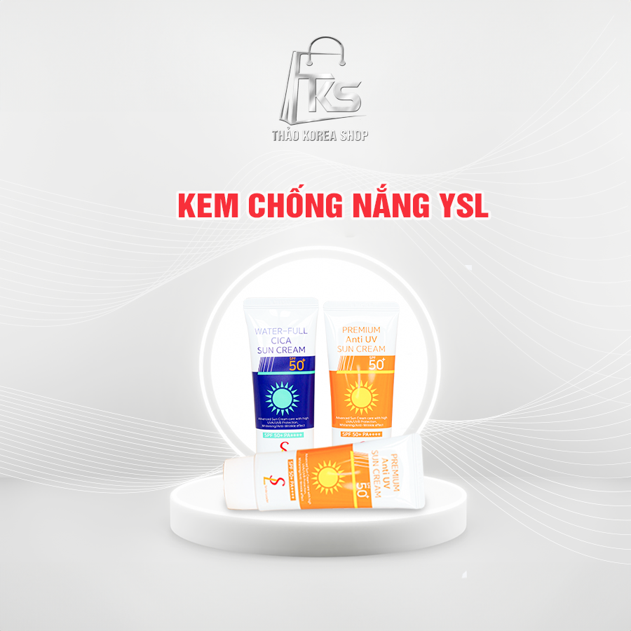 Kem Chống Nắng Smile Leader Water-Full CiCa Sun Cream Ngừa Mụn SPF 50+