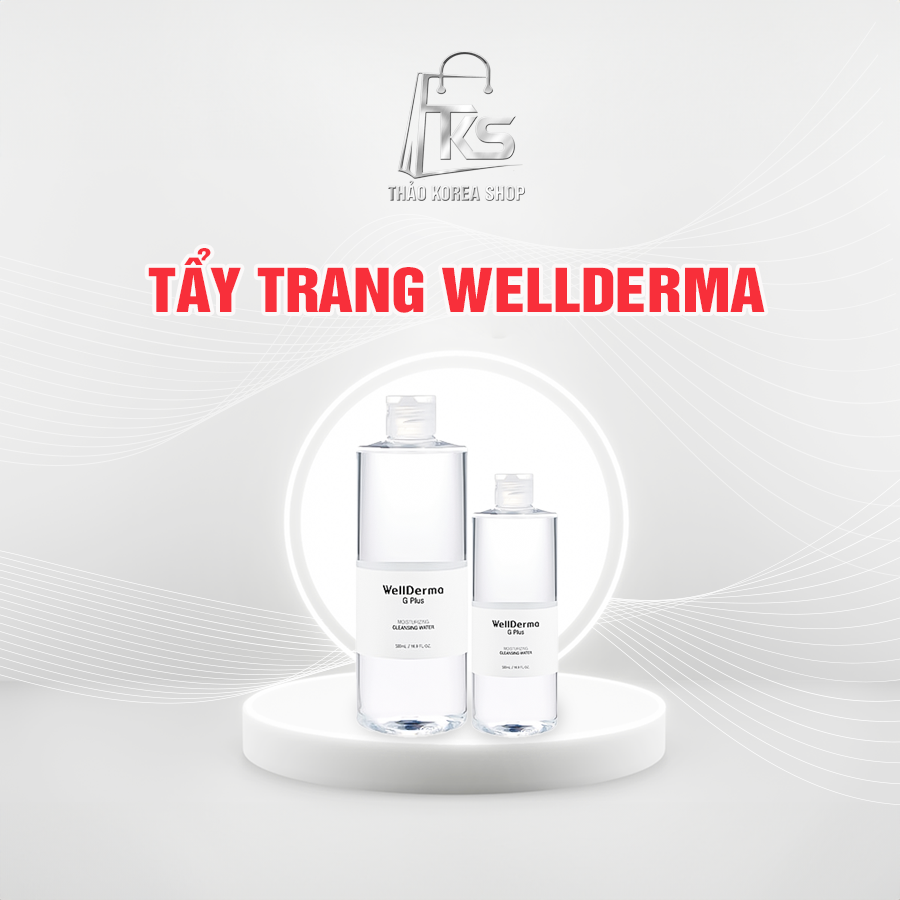 Nước Tẩy Trang Wellderma G Plus Moisturizing Cleansing Water