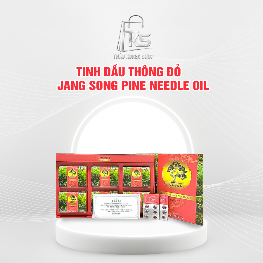 Tinh Dầu Thông Đỏ JANG SONG PINE NEEDLE OIL