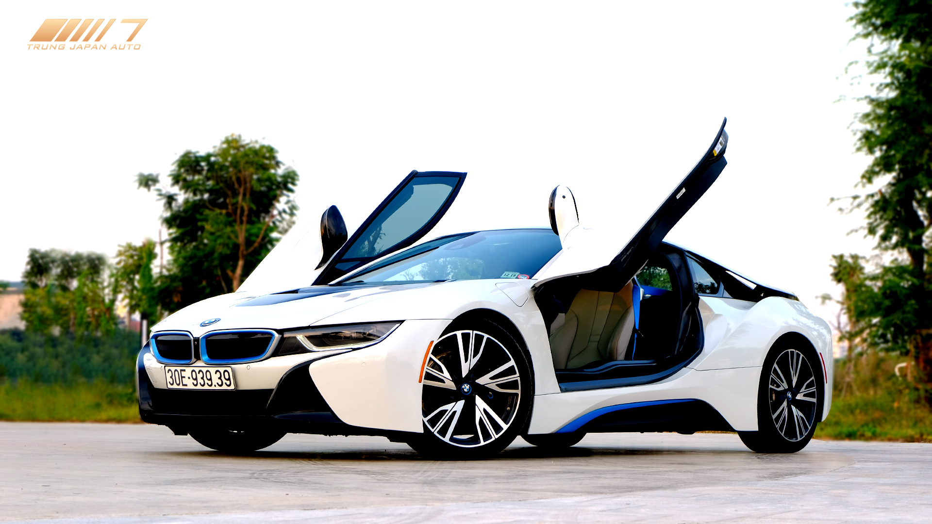BMW i8 2016 Trắng