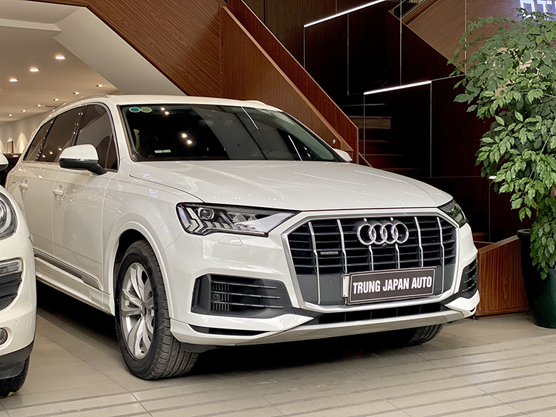 Audi Q7 trắng 2020 -  55TFSI Sline