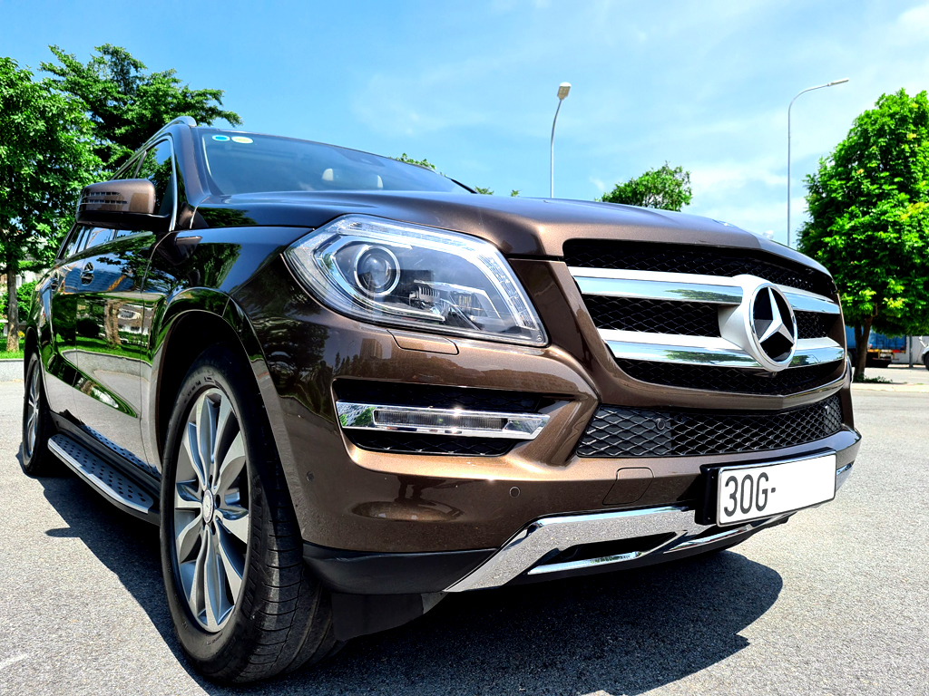 Mercedes GL350D Nâu 2014