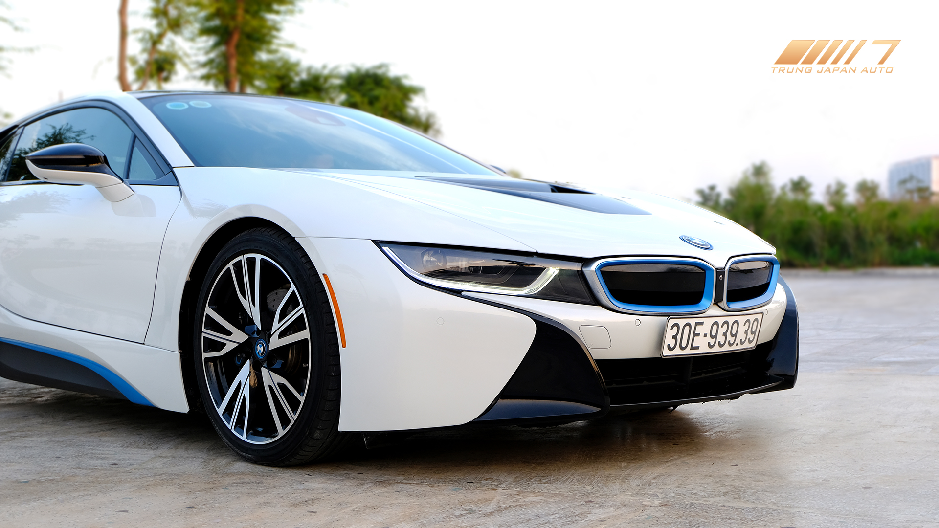 BMW i8 2016 Trắng