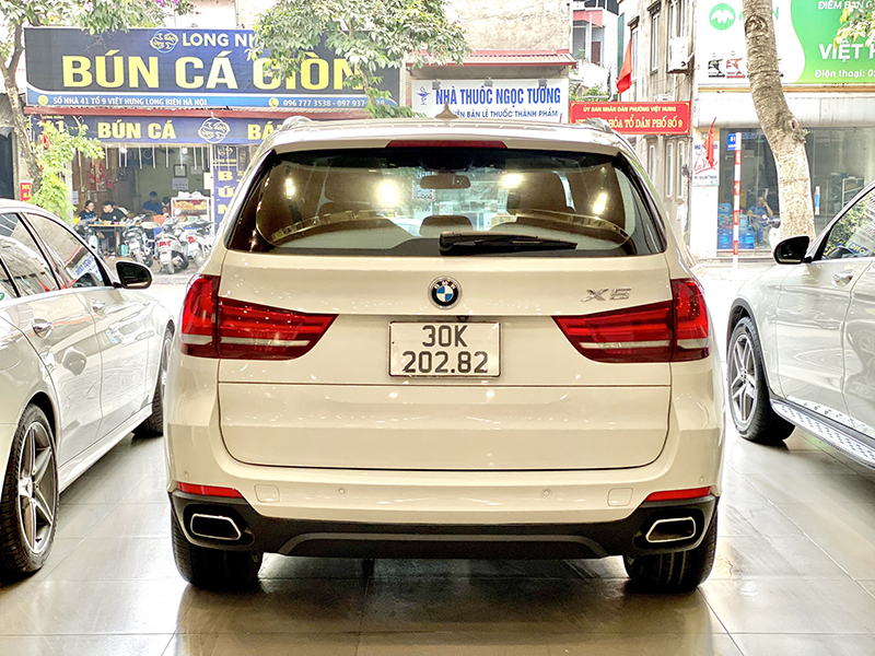 BMW X5 XDiver trắng/nâu 2017